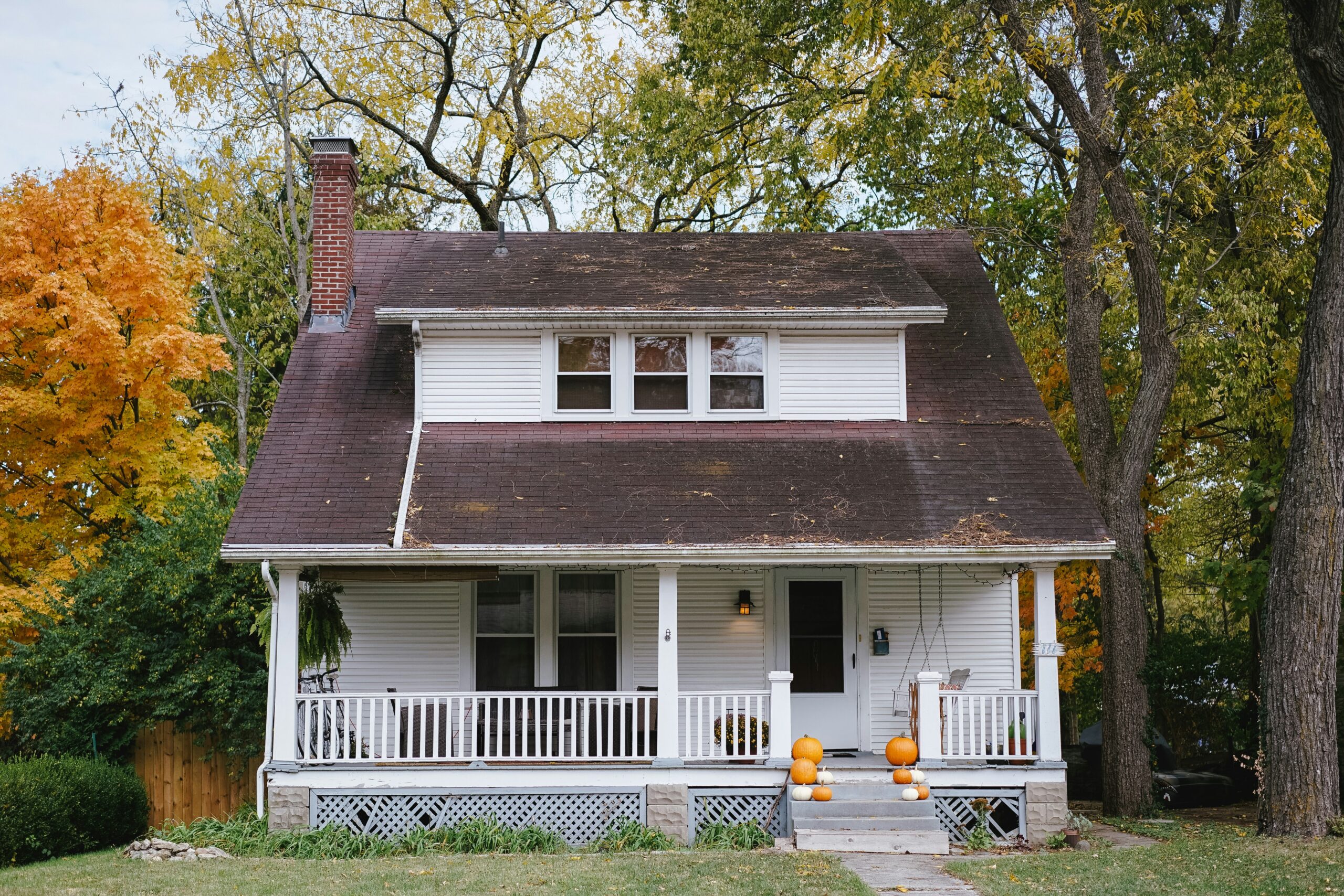 Suburban home exterior